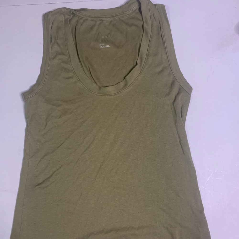 A new day womens slim fit scoop neck tank top olive green - Picture 8 of 8
